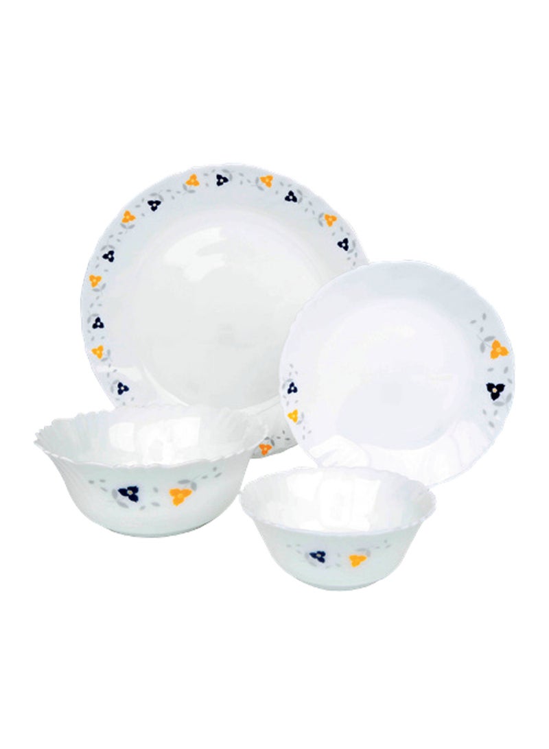 Cello Opal Dinner Set 13pcs Crazy Flower