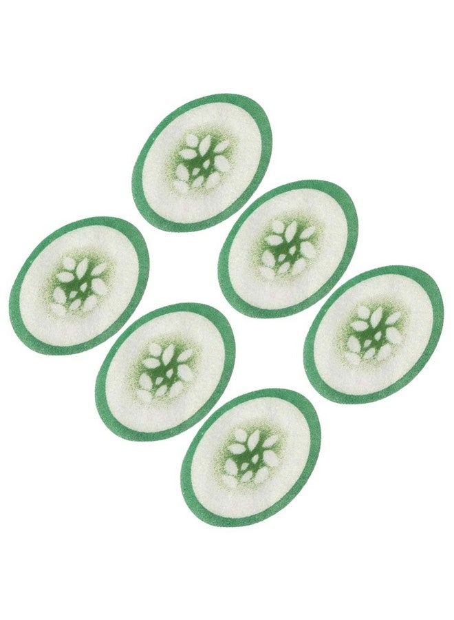 Leorx 100Pcs Under Eye Pads Disposable Cucumber Print Nonwoven Eye Patches Eyelash Pad Diy Eye Care Tool For Home Travel And Salon - Image 1
