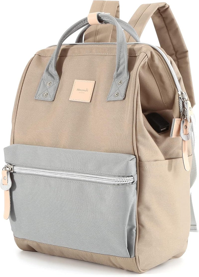 Himawari School Waterproof Backpack 14.9" College Vintage Travel Bag for Women，14 inch Laptop for Student - Image 2