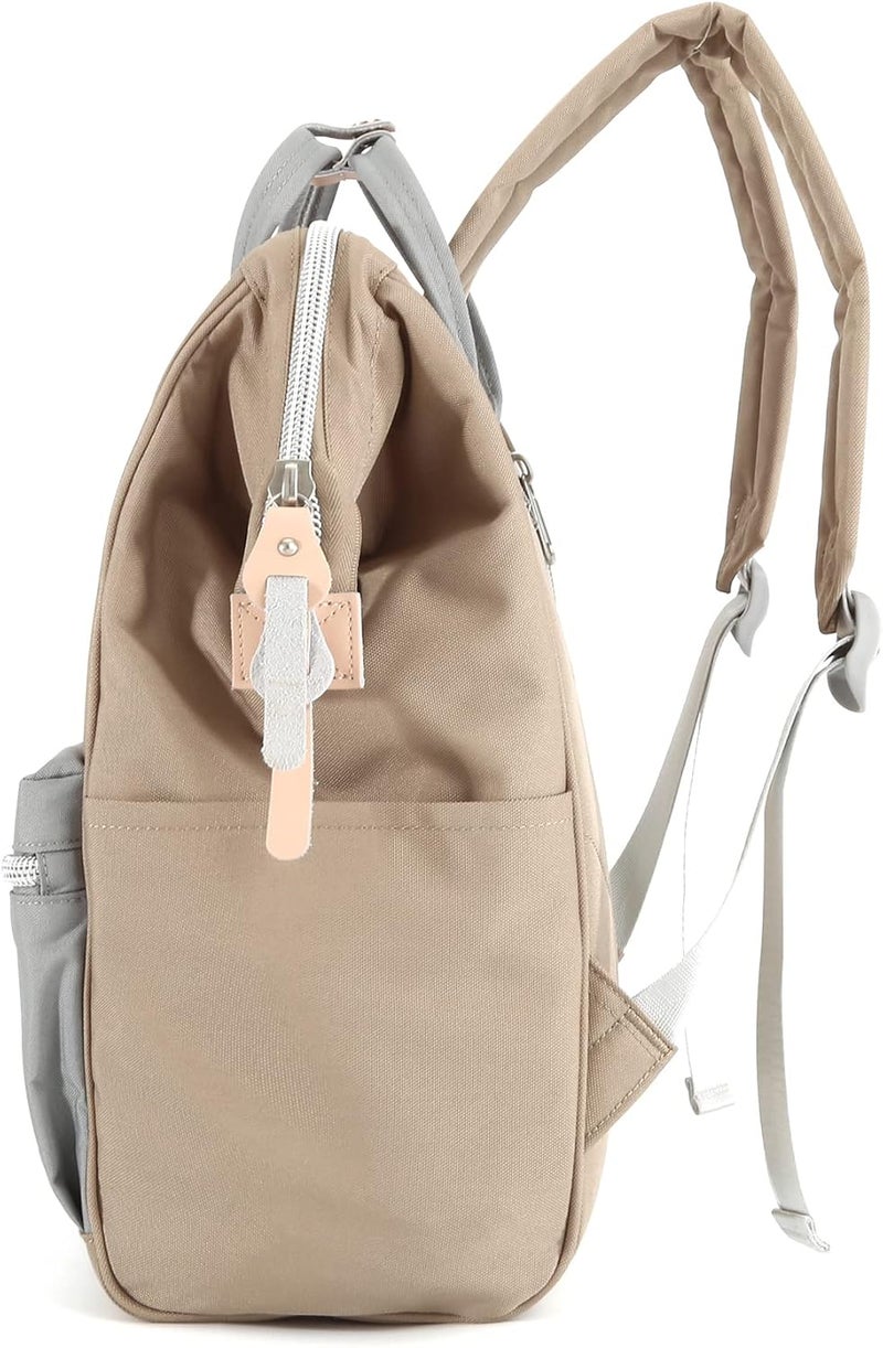 Himawari School Waterproof Backpack 14.9" College Vintage Travel Bag for Women，14 inch Laptop for Student - Image 3