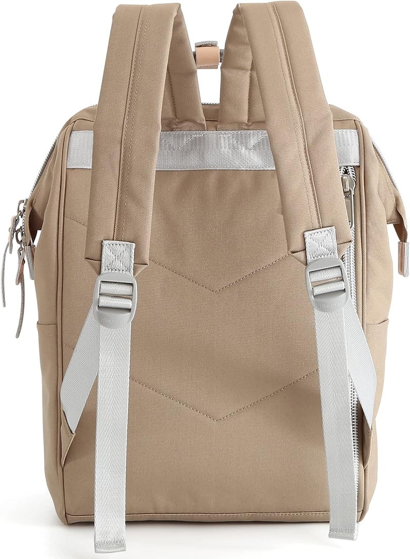 Himawari School Waterproof Backpack 14.9" College Vintage Travel Bag for Women，14 inch Laptop for Student - Image 4