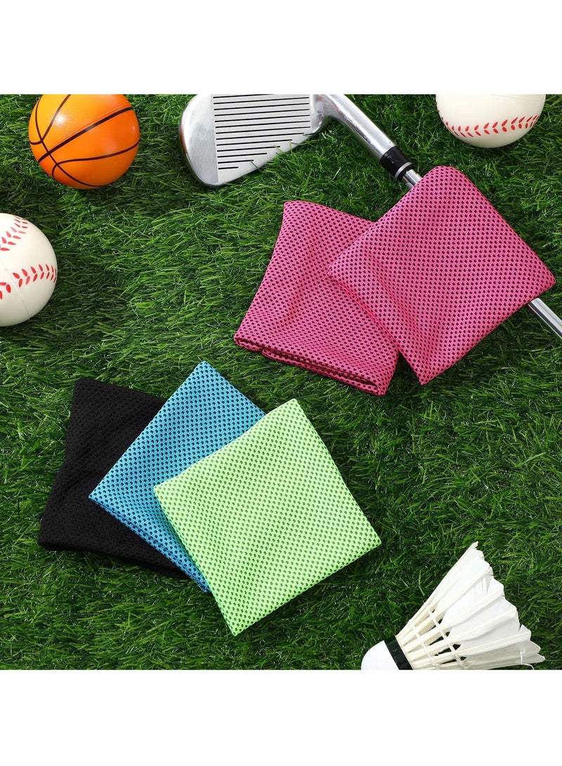 SYOSI SYOSI, 16 Pairs Cooling Wristbands, Summer Athletic Exercise Wrist Bands, Ice Cooling Wristband for Men Women Gym Yoga Outdoor Fitness Favors,  Sports Supplies - Image 5