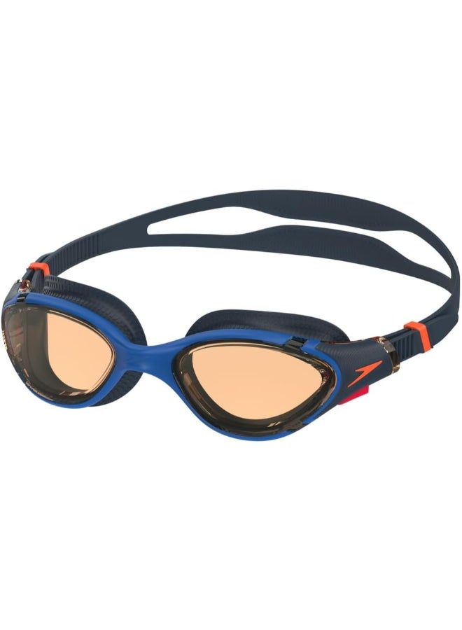 Speedo Biofuse 2.0 Swimming Goggles - Turkish Sea / Amber - Image 1