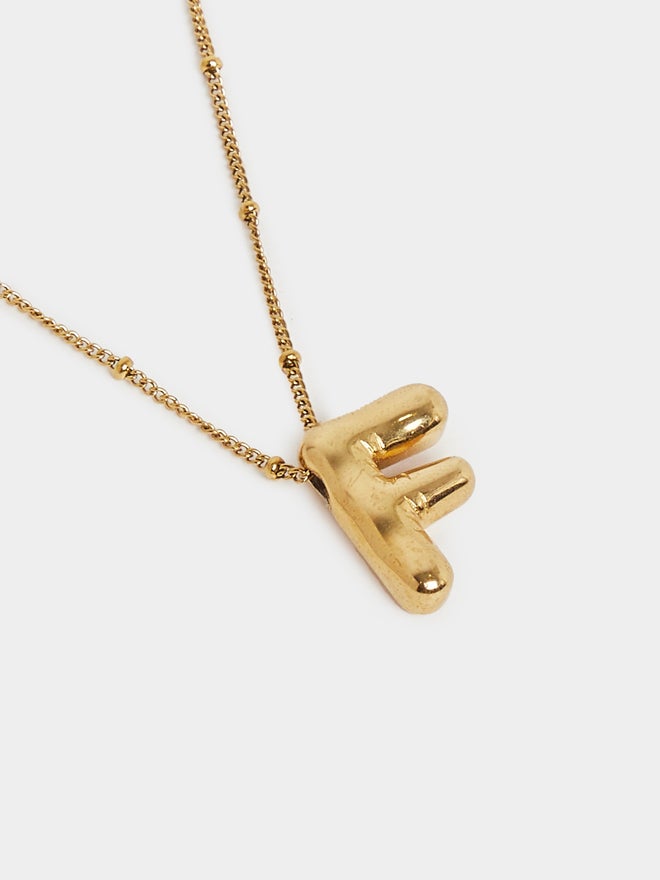 Styli Styli Initial F Pendant Necklace - Image 3