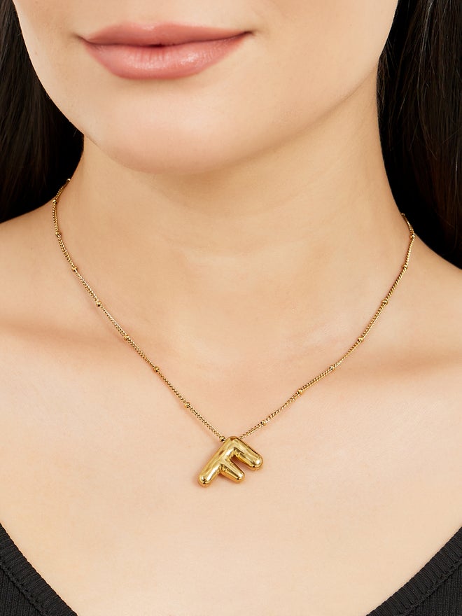 Styli Styli Initial F Pendant Necklace - Image 1