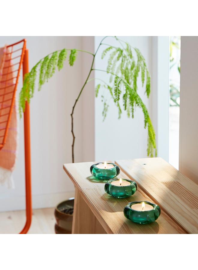 إيروريكس حامل شموع صغيرة، أخضر، 3 سم - Image 2