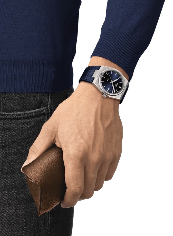 تيسو ساعة تيسوت Prx كوارتز سويسرية للرجال 40 ملم T137.410.16.041.00 - Image 4