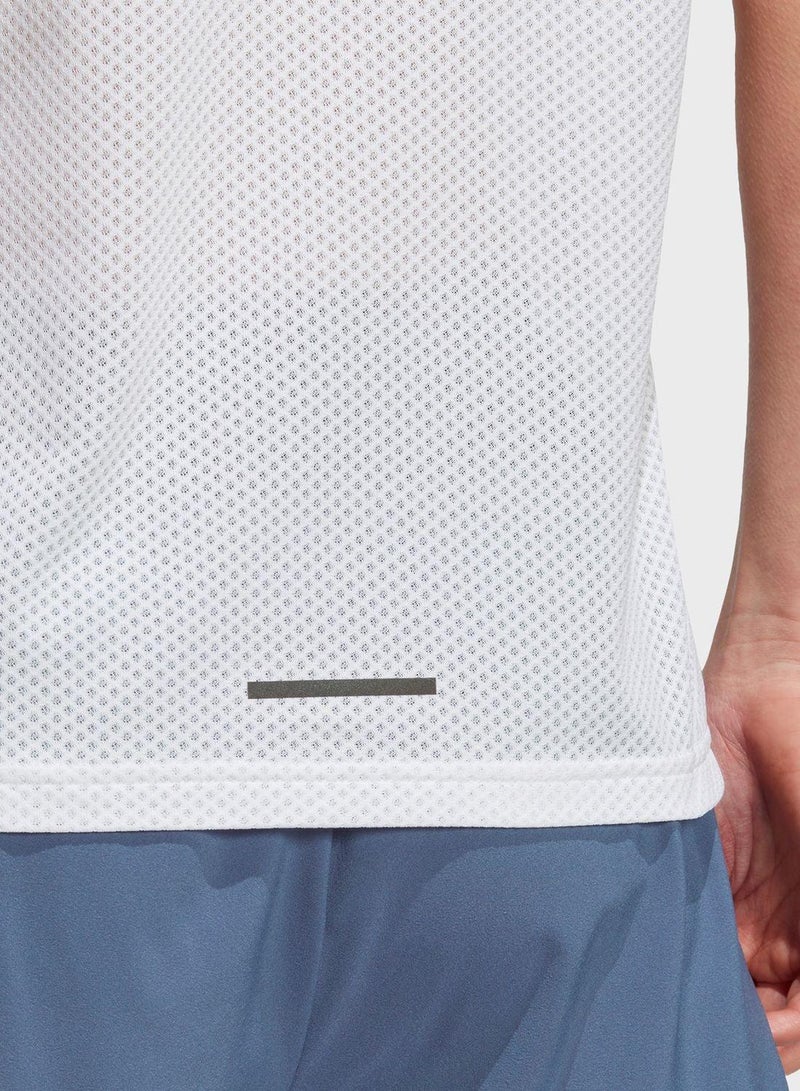 Adidas Agr Shirt W White Trail Running Shirts For Women Xs - Image 5