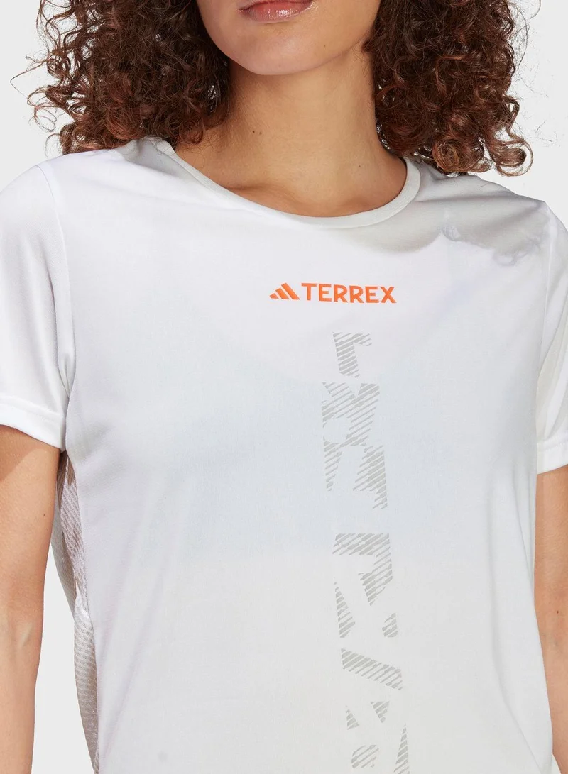 Adidas  Terrex Agravic Trail Running T-Shirt for Women | Best Price UAE