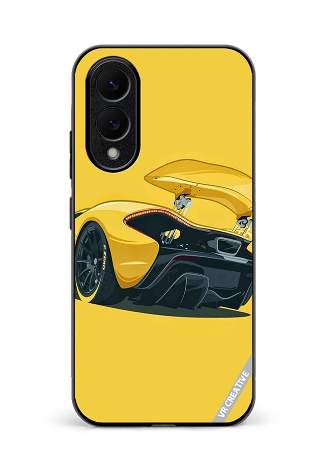 VR CREATIVE Protective Case Cover For Samsung Galaxy S25 Edge Car Design Multicolour