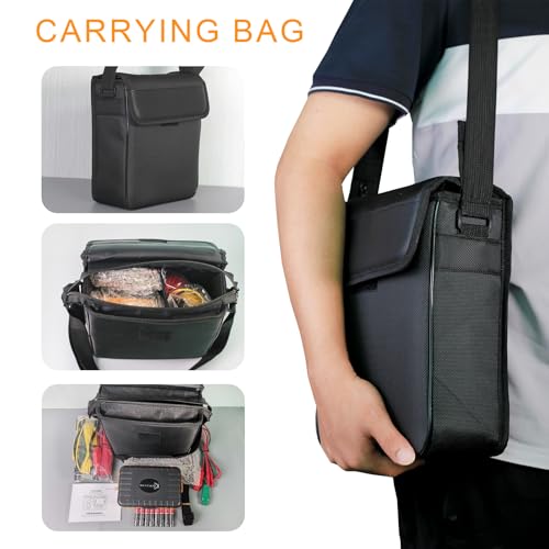 SKYCENX جهاز اختبار مقاومة الأرض SKYCENX VC4105A مقياس مقاومة الأرض الرقمية 20/200/2000Ω قياس مقاومة الأرض 750V جهد متردد شاشة LCD مضاءة خلفياً وظيفة تثبيت البيانات - Image 4