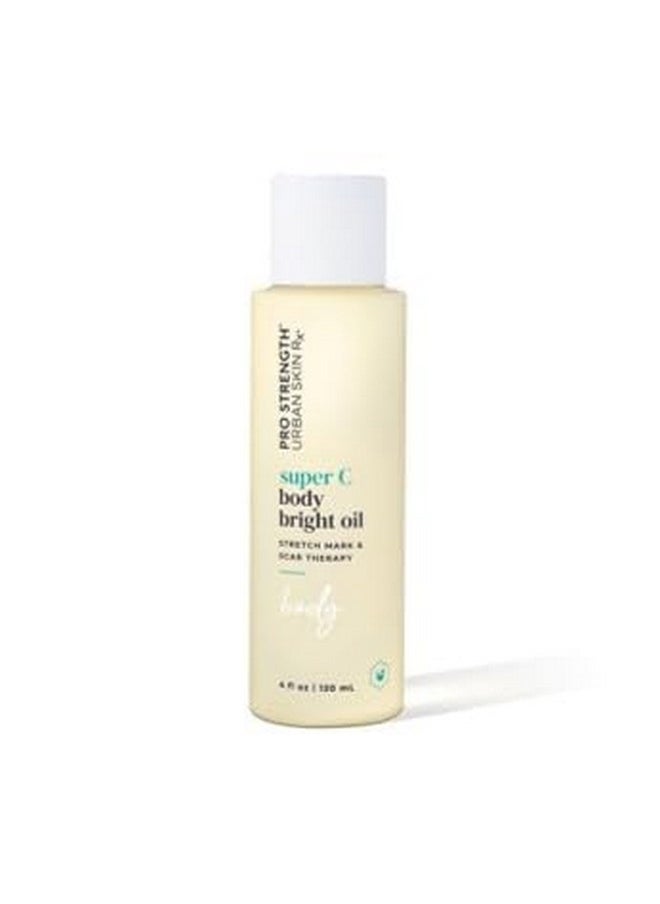 Urban Skin Rx - Super C Body Bright Oil | Skincare Brightens, Nourishes & Rejuvenates For Smooth, Glowing Skin, Improves Appearance Of Scars, Aging, Discoloration & Stretch Marks, Cruelty-Free, 4 Fl Oz - Image 1