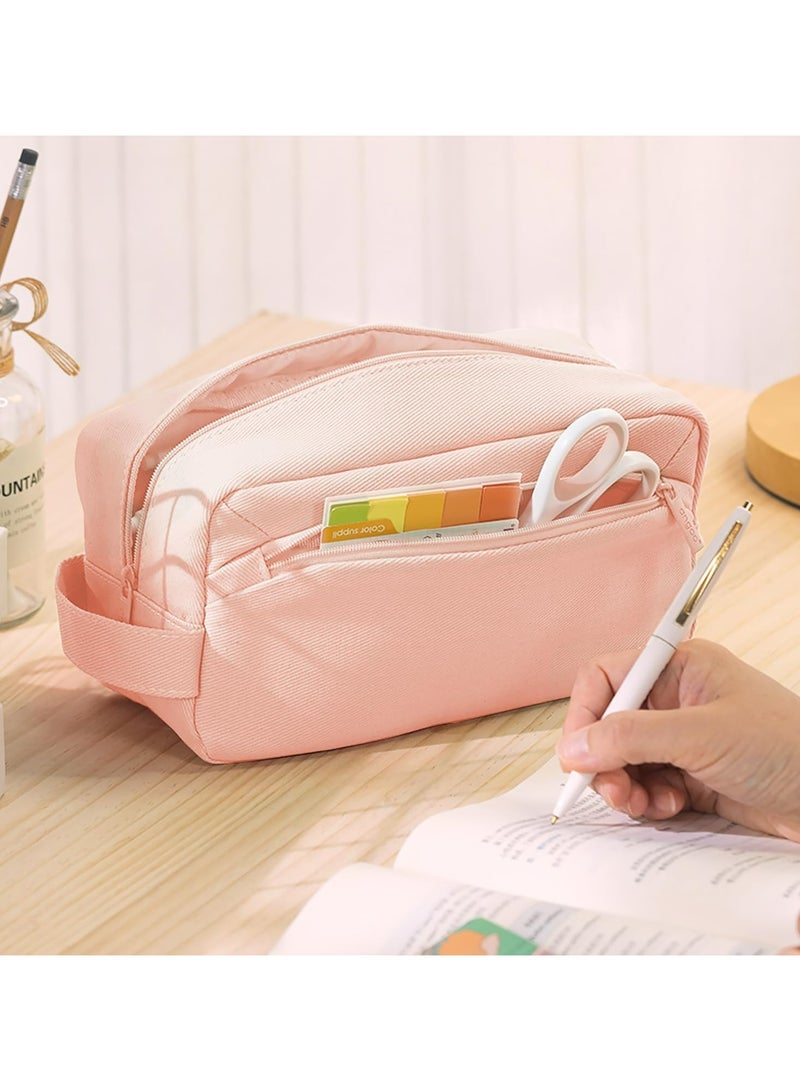 Large Capacity Pencil Case 3 Compartments,  for Students Teen Girl Boy  - Image 2