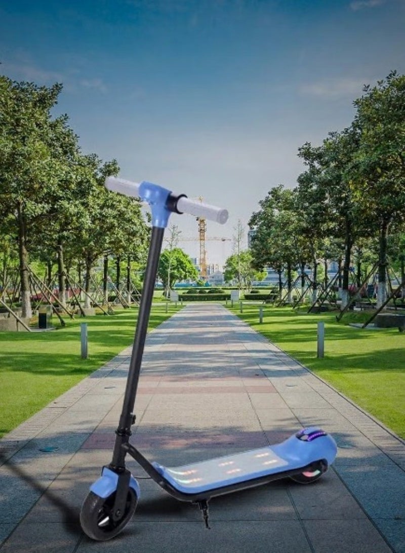 Huitich 24V Electric Folding Scooter For Kids Blue  - Image 2