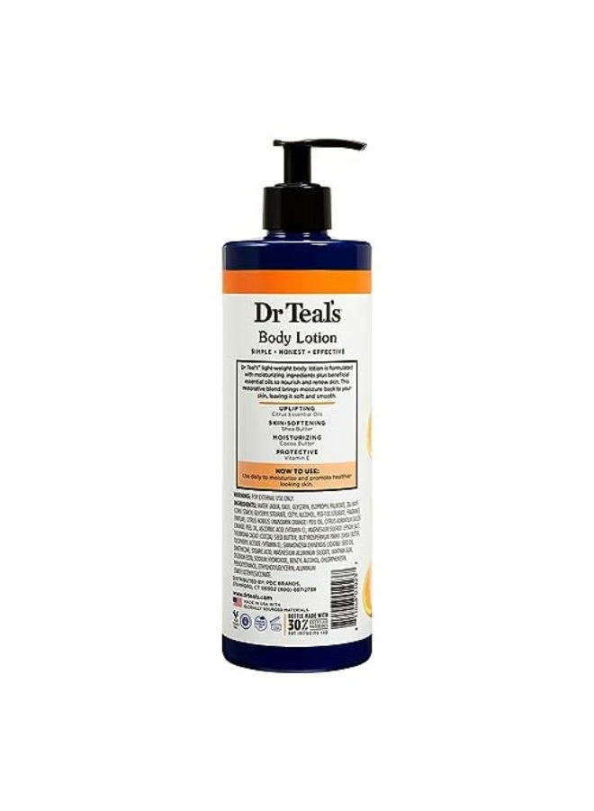 Dr Teal's Vitamin C Brightening Body Lotion 532 ml - Image 3