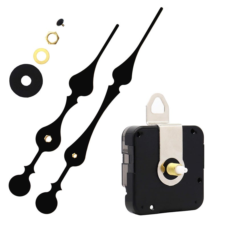 TIKROUND Youngtown 12888 Quartz DIY Wall Clock Movement Mechanism DIY Repair Parts Replacement Fit Dials up to 40 cm157 Inches  in Diameter