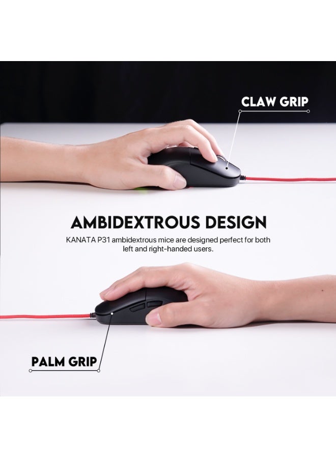 فانتيك مجموعة ألعاب Fantech Hero P31 التي تتضمن لوحة مفاتيح الألعاب K515 Shikari RGB وماوس الألعاب السلكي VX9 Kanata ونوع التحكم Vigil MP356 ولوحة ماوس الألعاب - Image 4