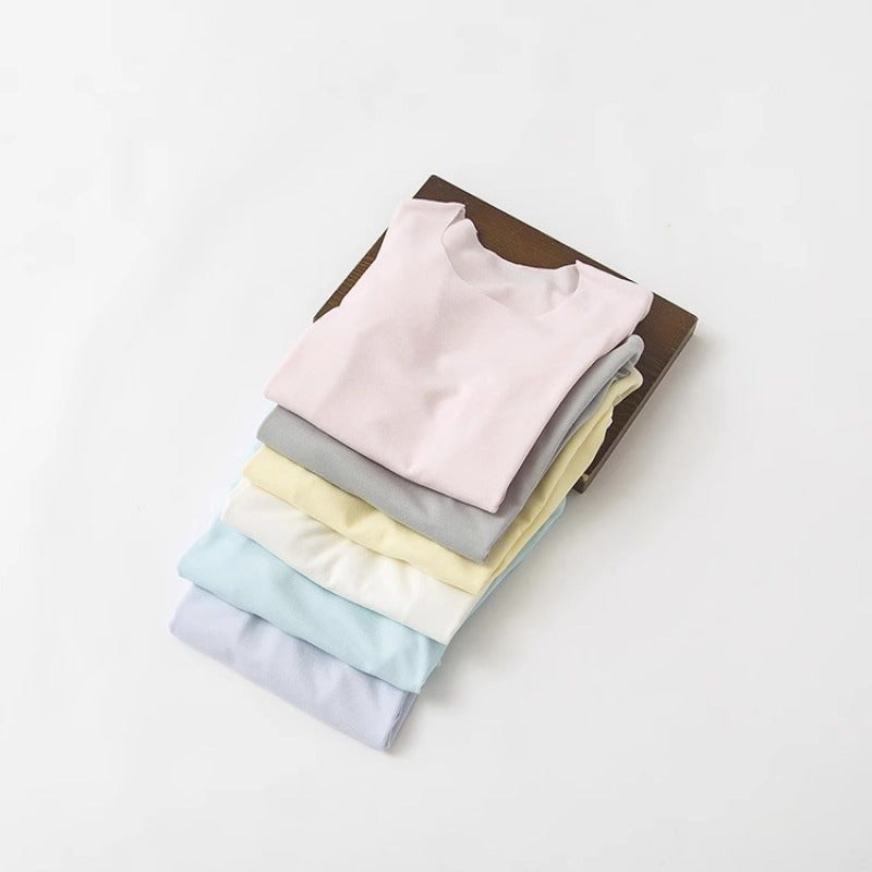 Children'S Base Layer T-Shirt For Toddlers And Older Children, Class A Modal Seamless Thin Long-Sleeve Top For Boys And Girls - Image 4