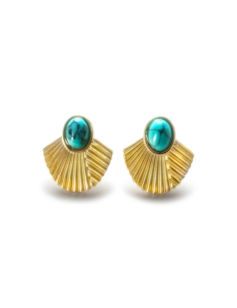 Hzmer Jewellery Ocean Turquoise Earrings
