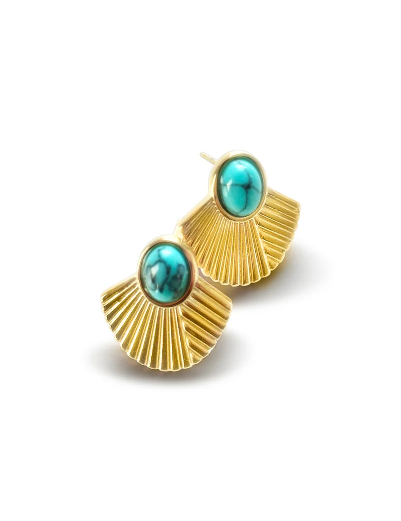 Hzmer Jewellery Ocean Turquoise Earrings