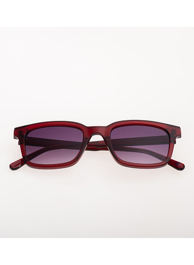 Benetton Men's Rectangular Sunglasses - BE5058 - Lens Size: 50 Mm  - Image 1