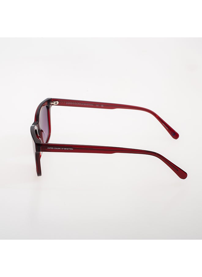Benetton Men's Rectangular Sunglasses - BE5058 - Lens Size: 50 Mm  - Image 4