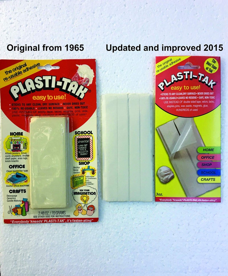 Plasti-Tak لصق بلاستيكي قابل لإعادة الاستخدام 3 أونصات من PLASTI-TAK، لاصق معتمد من المتاحف والمعارض، لا يجف - Image 4