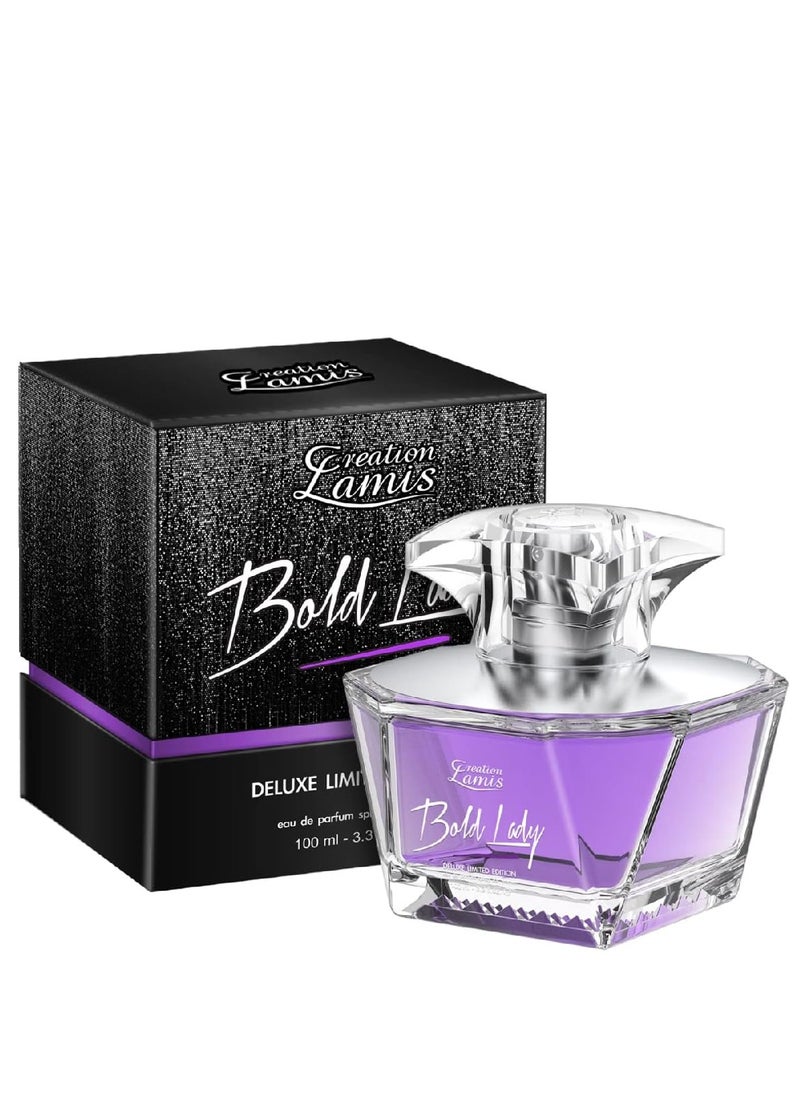 كرياشن لاميس عطر  بولد ليدي للنساء من كرياشن لاميس ديلوكس، 100 مل  - Image 1