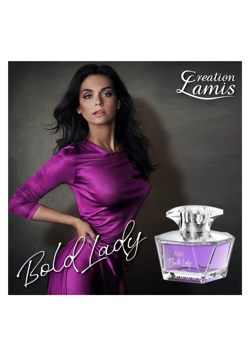 كرياشن لاميس عطر  بولد ليدي للنساء من كرياشن لاميس ديلوكس، 100 مل  - Image 4