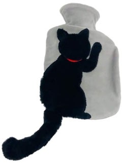 SYOSI Hot Water Bag with Soft Cat Cover Winter Hand Warmer Feet Warmer Neck and Shoulder Pain Relief  - Image 2