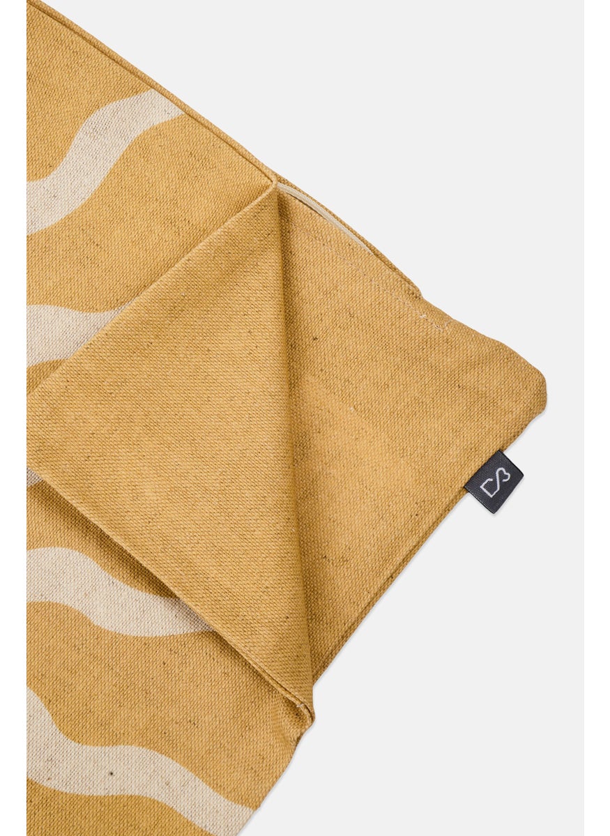 Muy Mucho Textured Cushion Cover 45 x 45 cm, Beige  - Image 3