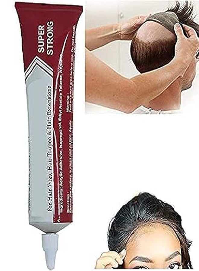 GLAN Ultra Hold Glue Tube For Fixing Hair Patches/Extensions/Wigs Waterproof Adhesive Applicator (Pack Of 1) - Image 1