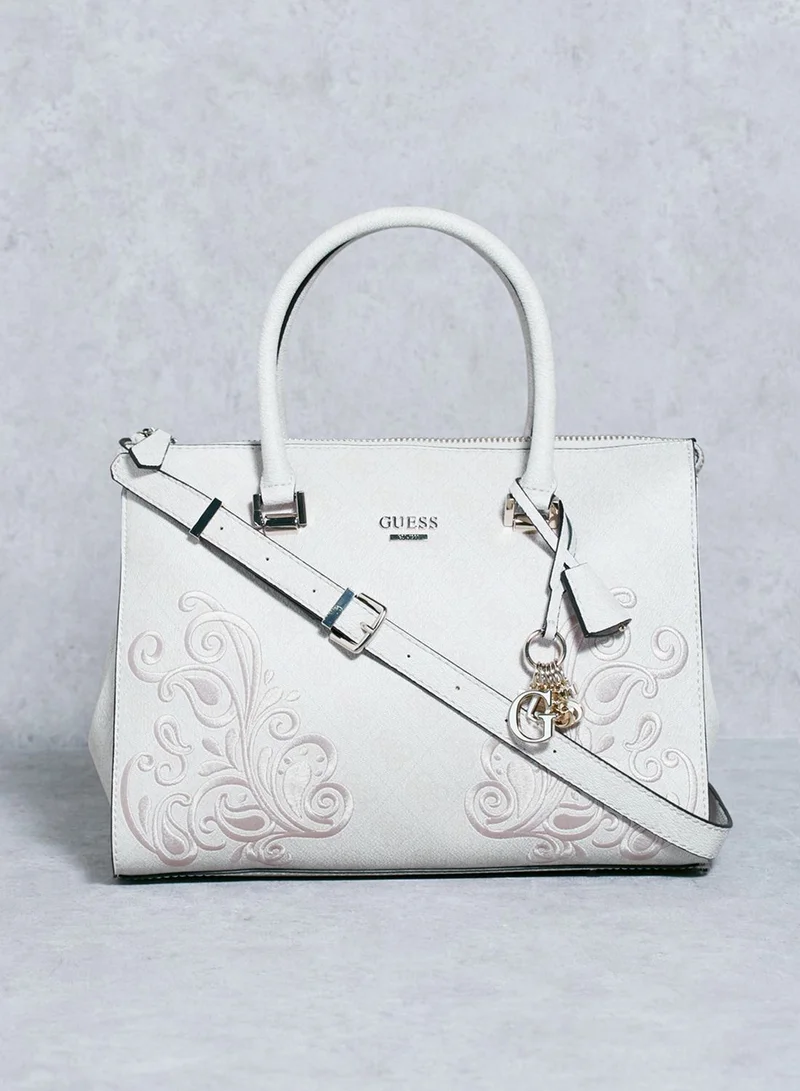 GUESS Arianna Box Satchel
