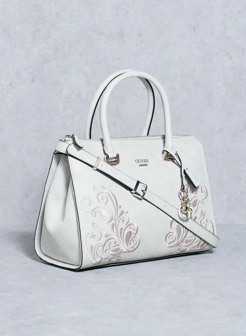 GUESS Arianna Box Satchel