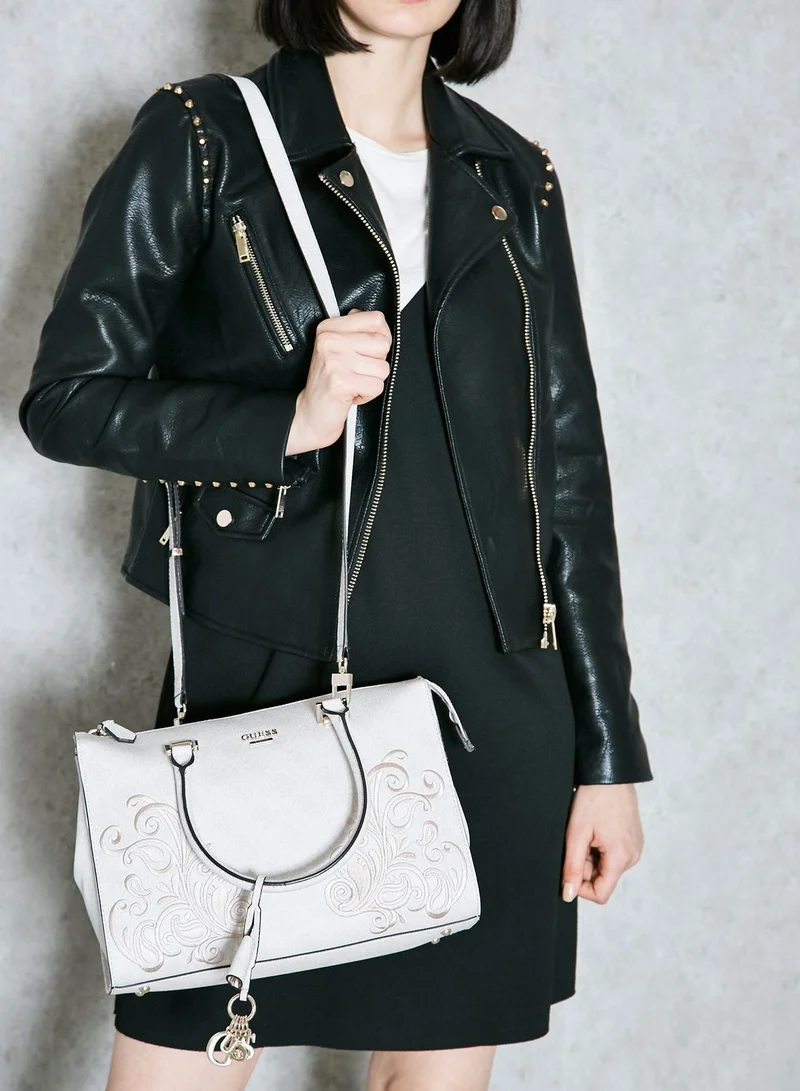 GUESS Arianna Box Satchel