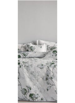 Red Rose A king-sized summer microfiber double bed sheet that adds beauty and elegance to your room, measuring 230*250cm.  - Image 3