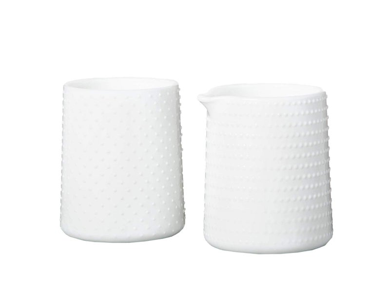 Hearth & Hand with Magnolia Milkglass Creamer  Sugar Set White