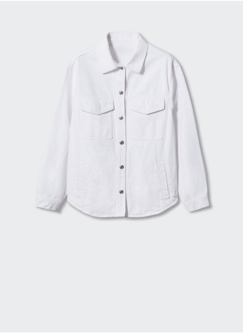 MANGO - Youth Double Pocket Shirt - Image 1