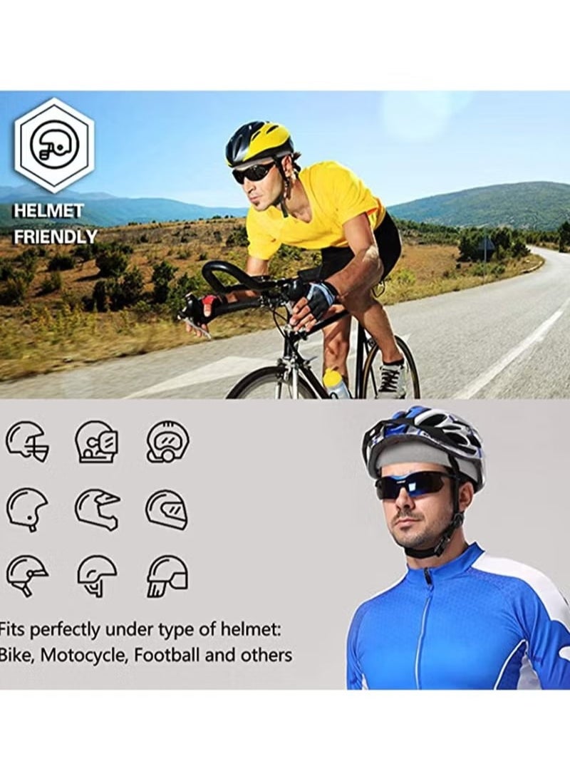 Generic - Mens Women Headband Mens Sweatband Sports Headband for Running Crossfit Cycling Yoga Basketball Working Out Stretchy Moisture Wicking Unisex Hairband - Image 1