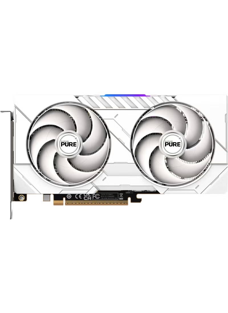 Sapphire PURE AMD Radeon RX 9060 XT Graphics Card, 16GB GDDR6 128-Bit Memory, 3290 MHz Boost Clock, 2048 Stream Processors, 20 Gbps Memory Speed, PCI-Express 5.0 x16 | 11350-02-20G  - Image 2