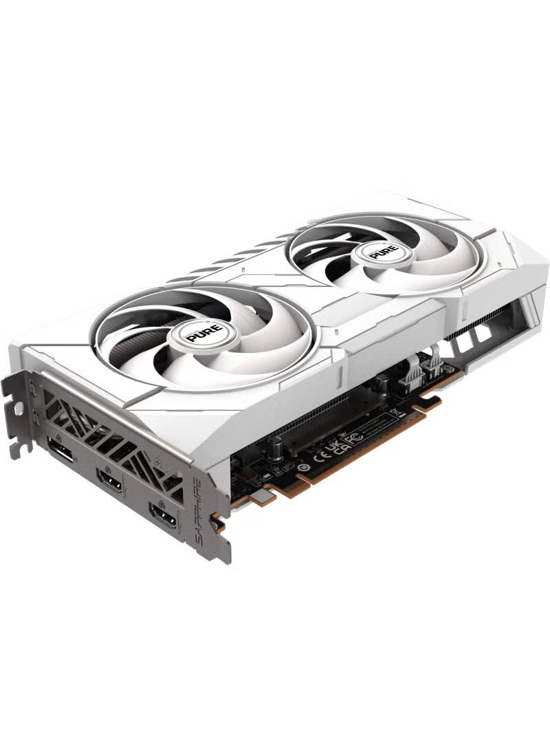 Sapphire PURE AMD Radeon RX 9060 XT Graphics Card, 16GB GDDR6 128-Bit Memory, 3290 MHz Boost Clock, 2048 Stream Processors, 20 Gbps Memory Speed, PCI-Express 5.0 x16 | 11350-02-20G  - Image 3