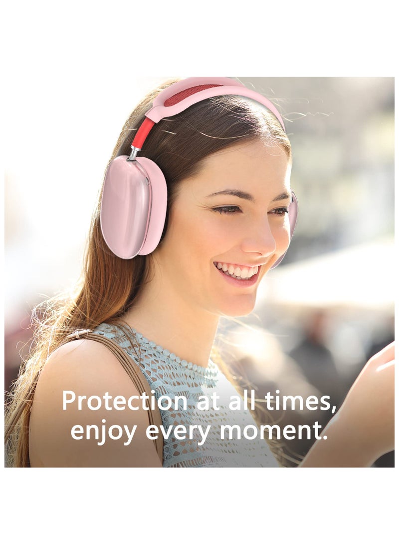 Anmi Silicone Headphone Case ,Pertain For AirPods Max Headphones, Anti Scratch，Sweat Proof,3 in 1 Ear Pad Covers/Ear Cups Cover/Headband Cover - Image 5