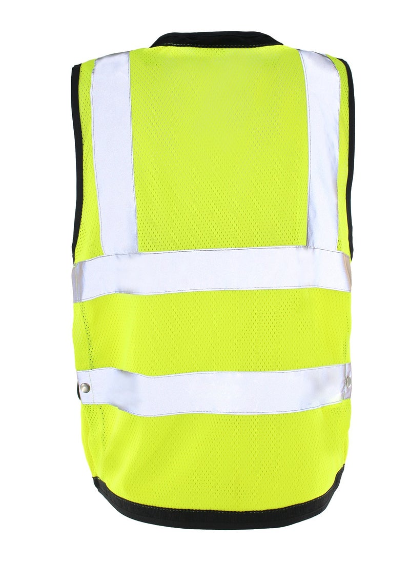 Zuolaya - Unisex Adult Reflective Safety Vest - High Visibility Safety Green - Image 1