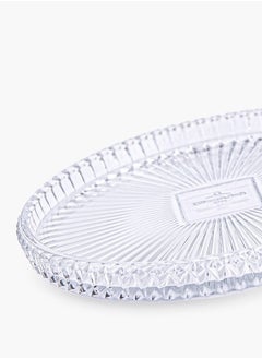 Villeroy & Boch Spiral Crystal Round Tray 30cm  - Image 2