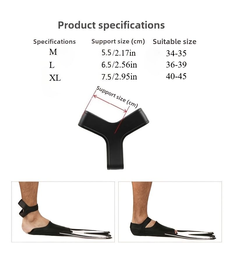 Rose Red Adjustable Frog Shoe Fin With Heel Strap For Snorkeling Non Slip Secure Fit - Image 4