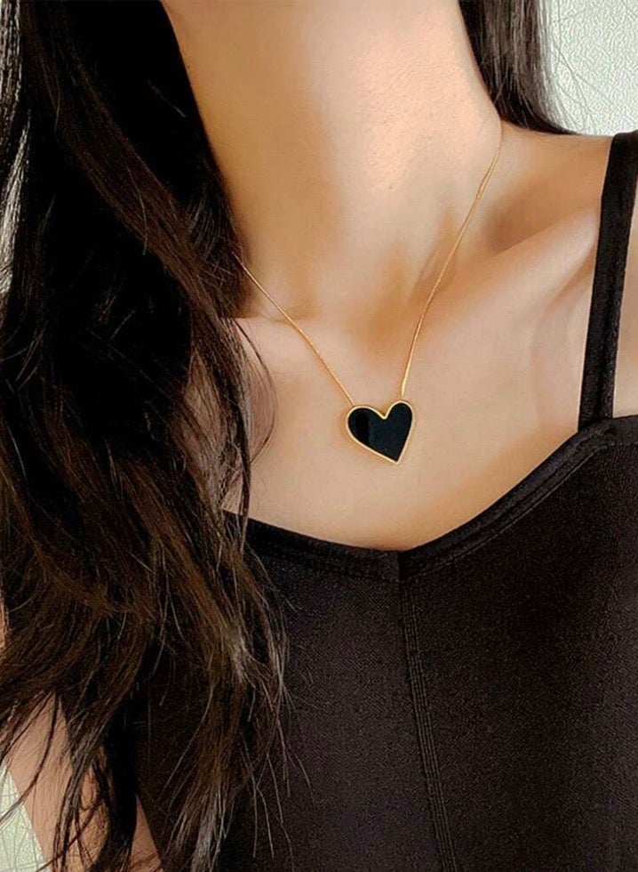 إيكوال سلسال نسائي مصنوع من الاستانلس ستيل مطلي باللون الذهبي عيار 18 - Image 1