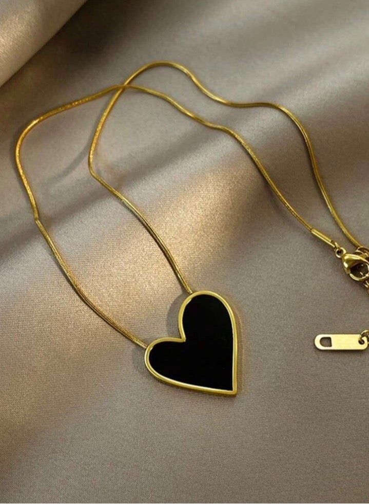 إيكوال سلسال نسائي مصنوع من الاستانلس ستيل مطلي باللون الذهبي عيار 18 - Image 3