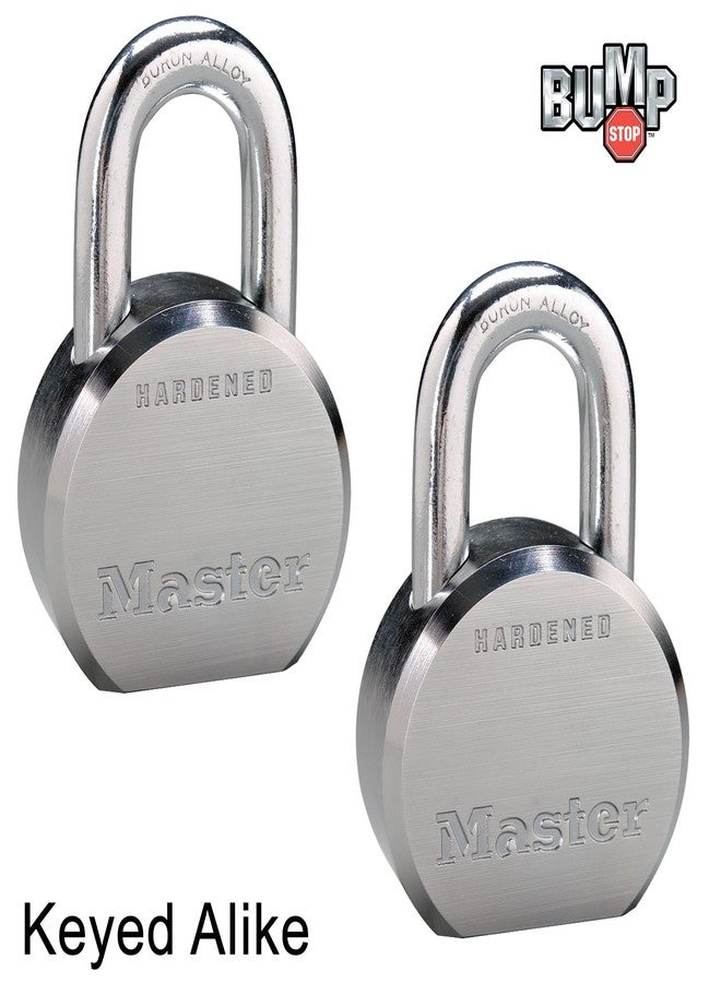 Master Lock - (2) High Security Pro Series Keyed Alike Padlocks 6230NKA-2 w/BumpStop Technology - Image 2