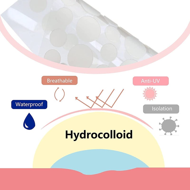 Spanking Spanking Dots for Spots Pimple Patches Acne Pimple Hydrocolloid Patches 005mm Ultrathin Breathable Invisible Blemish Spot Three Sizes pack for 72 Patches - Image 4
