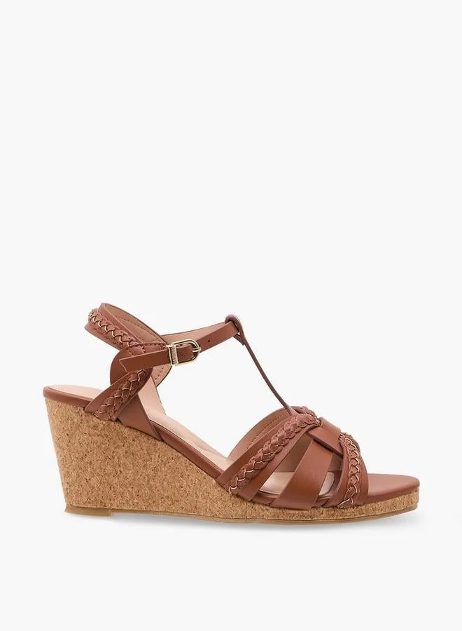 Celeste Women Wedge Heel Ankle Strap Sandals